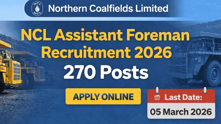 NCL Recruitment 2026