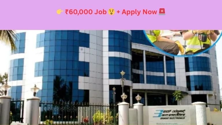 BEL Field Operations Engineer Recruitment 2026