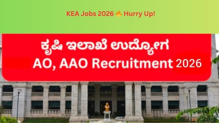 KEA AO AAO Recruitment 2026